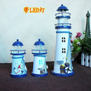 Lighted Model Home Office Decorations