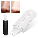 USB Rechargeable Ultrasonic Scrubber Skin Spatula Facial Cleaner Peeling Massage Spa