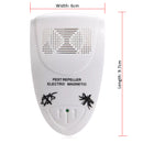 Loskii LP-04 Ultrasonic Pest Repeller Electronic Pests Control Repel Mouse Mosquitoes Roaches Killer
