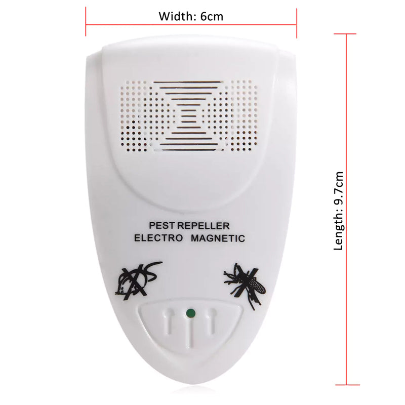 Loskii LP-04 Ultrasonic Pest Repeller Electronic Pests Control Repel Mouse Mosquitoes Roaches Killer