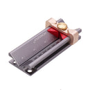 Drillpro 3 In 1 Multifunction Measuring Gauge Drill Depth Gauge Drill Stop Measure and Drill Point Angle Gauge Grinding Gage and Table Saw Height Gauge Woodworking Tool