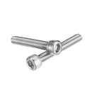 Suleve M6SH2 88Pcs M6 Hex Socket Cap Head Screw Bolts Assortment Set 304 Stainless Steel