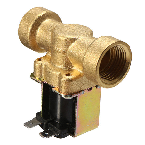 220V 2 Way Normally Closed Brass Electric Solenoid Valve for Air Water Valve