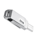 2 In 1 Waterproof Type-C OTG USB 2.0 8GB 16GB 32GB Flash Drive U Disk For Type-C Smart Phone Laptop Desktop PC Macbook