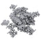 50Pcs UK2.5B/UK3N/UK5N Guide Rail Terminal Block 0.2-2.5m 32A 800V Connector Terminal