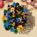 80pcs 15mm Plastic Safety Eyes For Teddy Bear Doll Animal Puppet