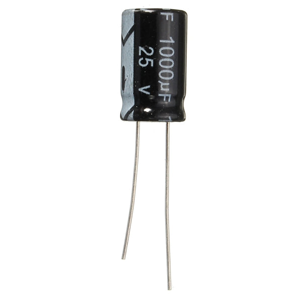20pcs 1000uF 25V Radial Electrolytic Capacitor 10 x 17mm 105C