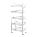 3/4/5 Tier Movable Stainless Shelf Kitchen Storage Rack Organizer Stand Holder