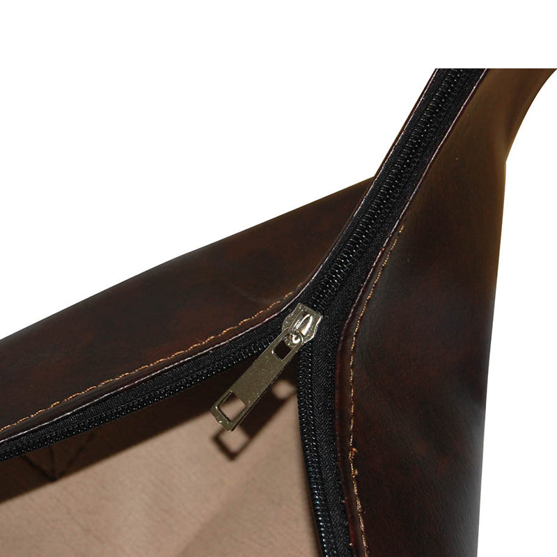 Traditional Soft Lightweight Brown Leather Bow Case 3 Pack Arrow Quiver For Recurve Bow