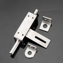 Sliding Bolt Gate Latch Door Thickened 304 Stainless Steel Barrel Bolt Door Latch Door Hasp with Padlock Hole