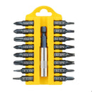 BROPPE 17 In 1 Screwdriver Bit Set Alloy Steel 1/4 Inch Hex Shank Screwdriver