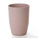 4 Colors Bathroom Wheat Straw Toothbrush Holder Cup Wash Gargle Suit Bathroom Accessories