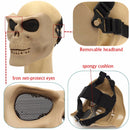 Tactical Skull Skeleton Full Face Security Mask War Game Hunting Costume Party