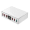 40W Intelligent USB Charger Desktop Charging Station Travel Adapter Digital 6-port USB Plug QC3.0 Fast Charge