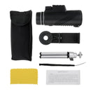 IPRee 40X60 Monocular HD Optic Day Night Vision Telescope With Phone Clip Tripod Outdoor Camping Travel