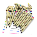 12 Colors 1.5mm Art Marker Manga Fine Head Paint Graphic Sketch Drawing Pen Set