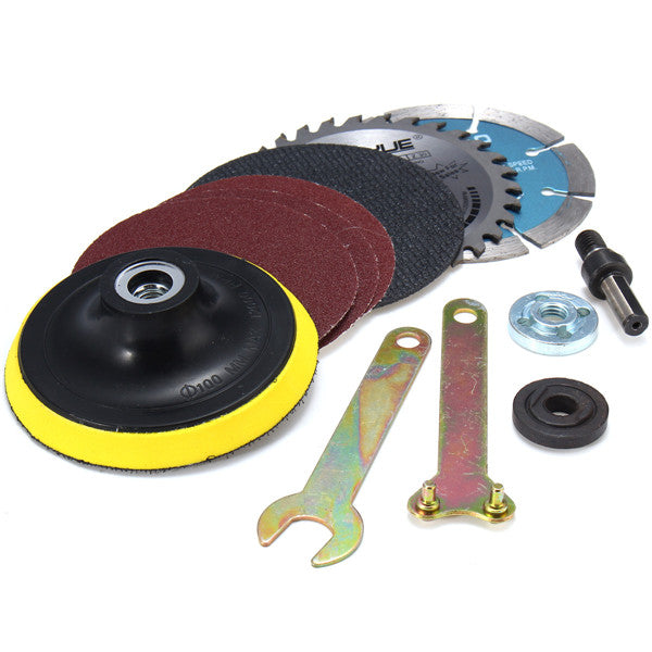 10pcs 10mm Diameter Cutting Accessories For Variable Angle Grinder & Hand Drills