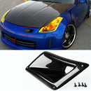 Carbon Fiber Board Front Bumper Machine Cover Air Vent Intake Duct Left Side for NISSAN 350Z Z33 2003-09