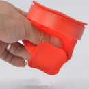 Honana Portable Foldable Silica Gel 5 Color Options Toothbrush Holder Cup Travel Drink Washing Cup