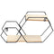 Modern Iron Stand Mount Wall Hang Shelf Receiving Frame Holder Home Decorations