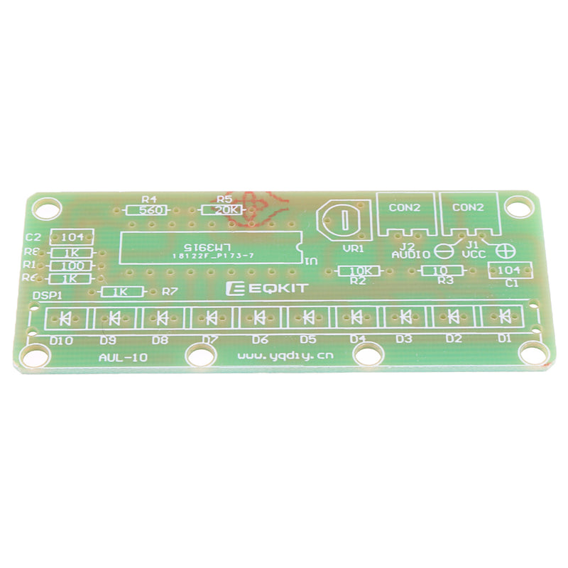 EQKIT LM3915 Audio Signal Audio Level Indicator DIY Kit Electronic Practice Learning Kit