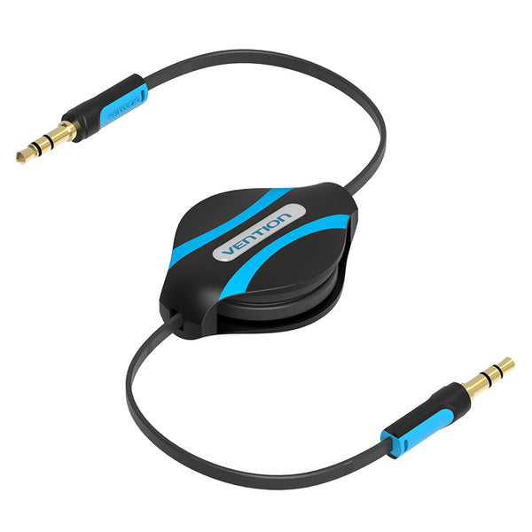 Vention BEABF 1M Retractable 3.5mm Jack to Jack Audio Cable Car Stereo Aux Cable For Headphone