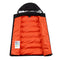 Waterproof USB Heated Warm Back Hooded Winter Antifouling Jacket Motorcycle Skiing Riding Coat