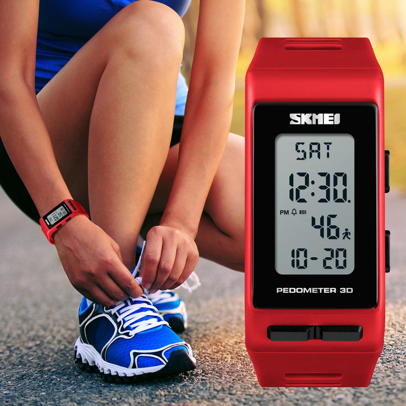 SKMEI 1363 Anti-fall Luminous Display Children Watch Calories Tracker Outdoor Digital Watch