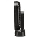 Mini Portable 3-Speed USB Timing Desk Fan 5000mAh Battery Rechargeable Fan-Blue/Black Fan Blade
