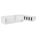 Bakeey Rotary Foldable Multi Angle Installation of Hole Free Toilet Wall Hanging Shelf Storage Baskets Box For Bathroom Kitchen