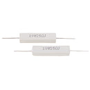 30pcs 10W 25 ohm 25R Ceramic Cement Resistor