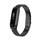 Bakeey Colorful Stainless Steel Watch Band Replacement Watch Strap for Xiaomi mi band 3/4