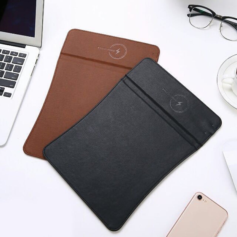 Qi Wireless Fast Charging Mouse Pad For iPhone X/8/8 Plus/Samsung Galaxy S9/S9 Plus/Note 8/Huawei