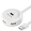 UGreen CR106 USB2.0 Circular Hub with 4 Ports USB Hub Extender Extension Connector for Phone / Tablet / Computer