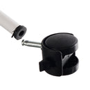 Rolling 3/4 Tiers Slim Cabinet Cart Shelf Kitchen Storage Rack With Wheel Bathroom Shelf