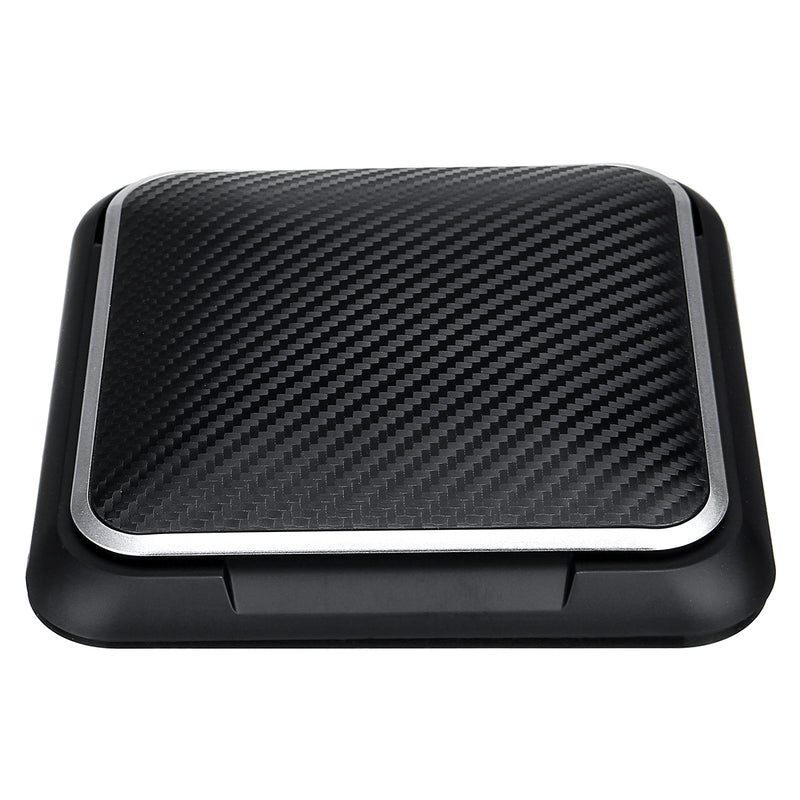 Carbon Fiber Dashboard Suction Cup Car Phone Holder 360 Degree Rotation For 3.5-6.5 Inch Smart Phone iPhone Samsung