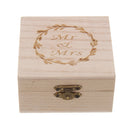 Personalized Wedding Ring Box Wooden Ring Box Wedding Decor Rustic Wedding Gift