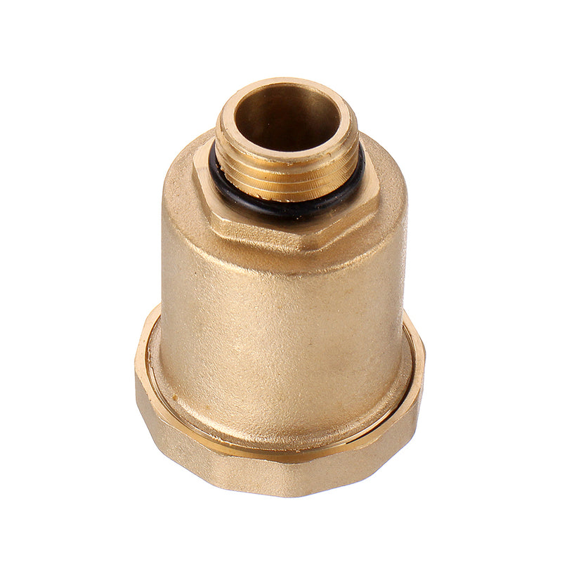 TMOK DN15 G1/2 One Way Brass Thread Air Vent Exhaust Valve Automatic Air Pressure Valve Safety Release Valve for Solar Water Heater