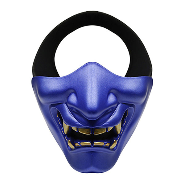 WoSporT Motorcycle Half Face Mask Goblin CS Halloween Christmas Party Outdoor Sport