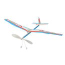 Elastic Rubber Band Powered DIY Propeller Plane Toy Kit Aircraft Model OutdoorToy