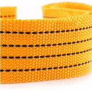 3M 3T Nylon Car Tow Rope Traction with Steel Hook Emergency Car Tool with Phosphor Strip