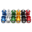 Pair 8mm Swing Arm Spool Motorcycle CNC Slider Stand Bobbins Universal Alloy