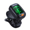 AROMA AT-101 Portable Clip-on Guitar Bass Violin Ukulele Tuner Tuning