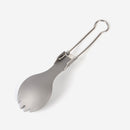 Campleader Stainless Steel Folding Fork Spoon Camping Picnic  BBQ Tableware Soup Spoon