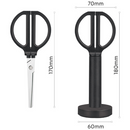 NUSIGN NS051 Creative Desktop Handmade Beard Scissors Office Scissors Desktop Stationary