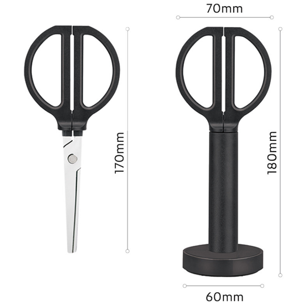 NUSIGN NS051 Creative Desktop Handmade Beard Scissors Office Scissors Desktop Stationary