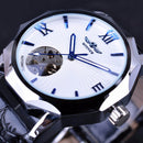 GMT964 Automatic Mechanical Watch Transparent Skeleton Dial Men Watch