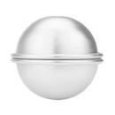 4 Set 8 Pieces Aluminium Bathroom Metal Bath Bomb Mold Fizzy Crafting DIY Mould Tool