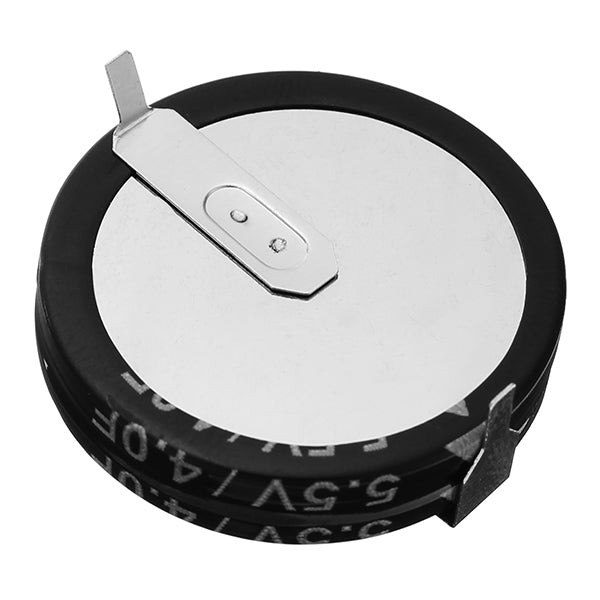 5pcs 5.5V 4F H Style Horizontal Super Capacitor Farah Capacitor Double Layer Capacitor Low ESR