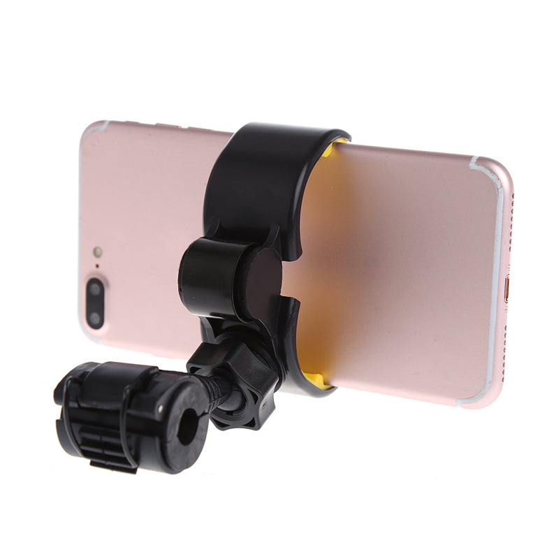 Multifunctional 360 Degree Rotating Bicycle Handle Car Back Seat Stand Head Rest Phone Holder Bracket